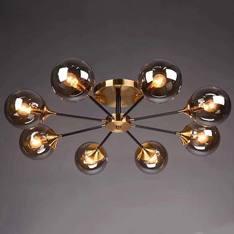 Magic Bean Molecular Chandelier Living Room Ceiling Light Modern Glass Ball Lamp-Momo Lighting