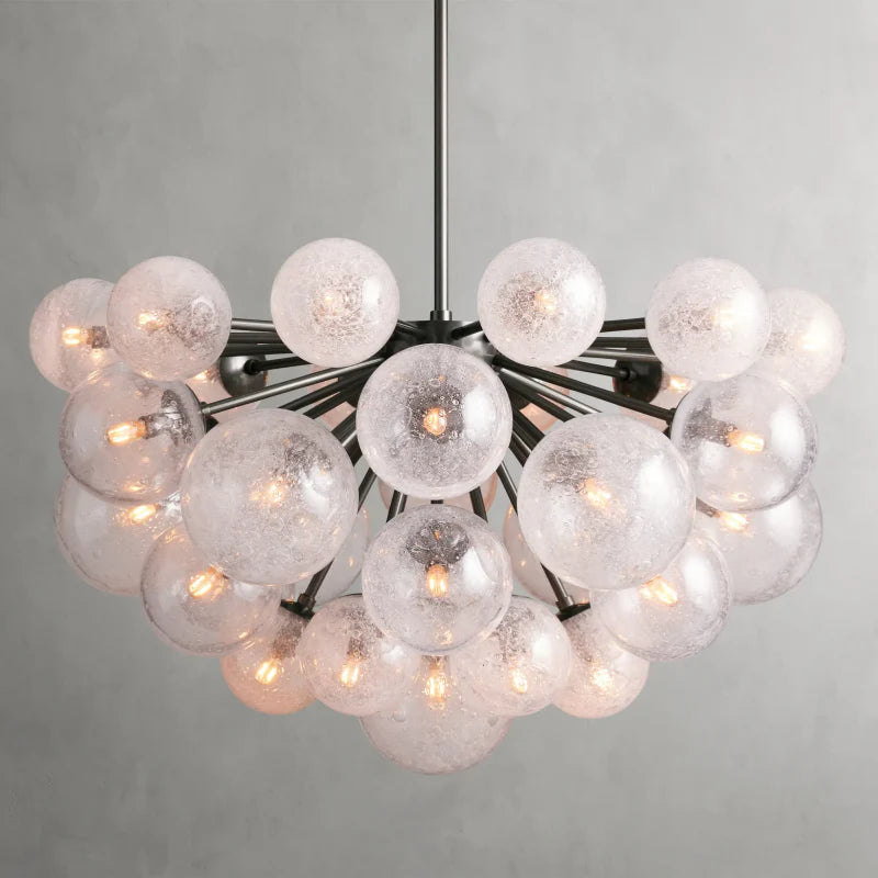 Mandoza Round Chandelier-Momo Lighting