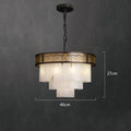 Marble Lorry Multi-layer Classic Chandelier-Momo Lighting