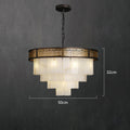 Marble Lorry Multi-layer Classic Chandelier-Momo Lighting