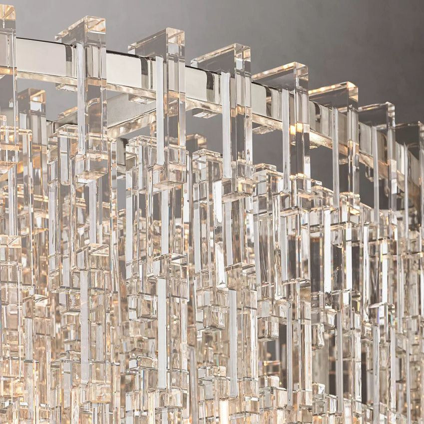 Marigan K9 Crystal Round Chandelier 60"-Momo Lighting