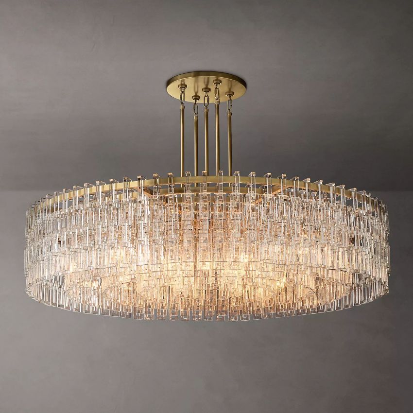 Marigan Round Chandelier-Momo Lighting