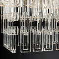 Marigan Tier K9 Crystal Rectangle Chandelier-Momo Lighting