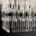 Marigan Tier K9 Crystal Rectangle Chandelier-Momo Lighting