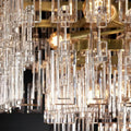 Marigan Tier K9 Crystal Rectangle Chandelier-Momo Lighting