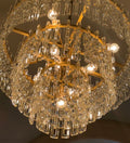 Marigan Tier K9 Crystal Round Chandelier(customize 32”）-Momo Lighting