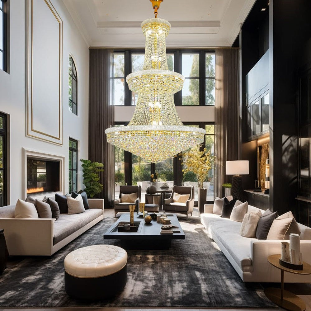 Marina Crystal Classic Chandelier-Momo Lighting