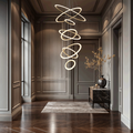 Mia Foyer & Staircase Ring Chandelier-Momo Lighting