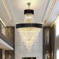 Mocard Foyer & Staircase Crystal Chandelier-Momo Lighting