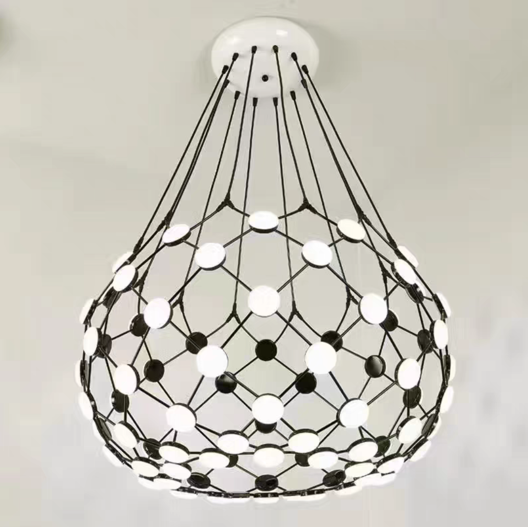 Modern Basket Chandelier for Living/Dining Room-Momo Lighting