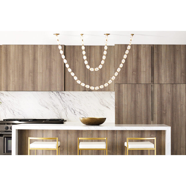 Modern Collier LED Pendant 12ft/10ft（customize）