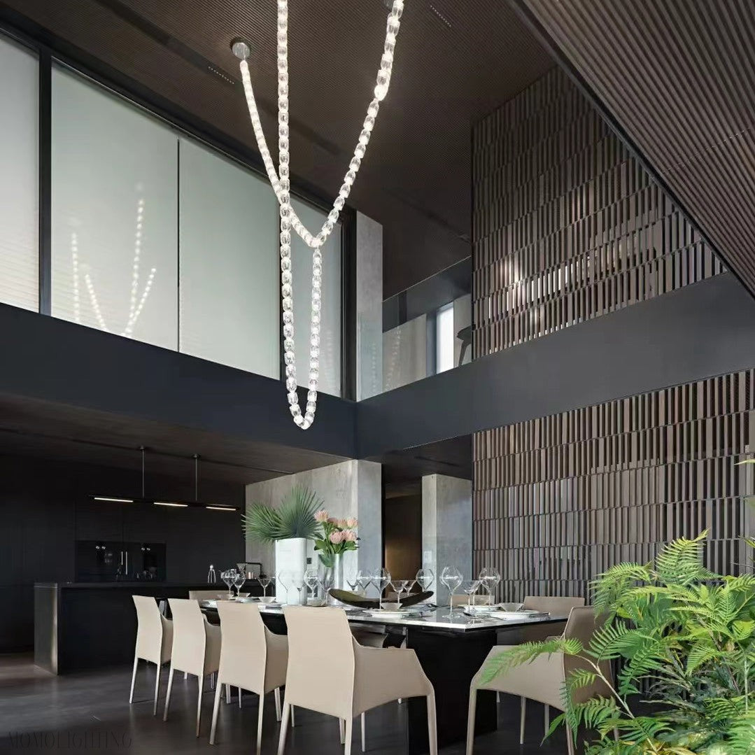 Modern Collier LED Pendant/Chandelier-Momo Lighting