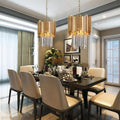 Modern Cream Crystal Pendant Chandelier-Momo Lighting