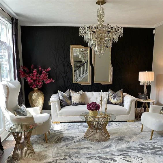 Modern Creative Art Design Multi-Tier Gyroscopic Crystal Chandelier-Momo Lighting