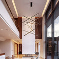 Modern Duplex Foyer & Staircase Chandelier-Momo Lighting