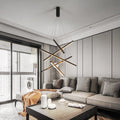 Modern Duplex Foyer & Staircase Chandelier-Momo Lighting