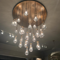 Modern Floating Raindrop Chandelier for Living Room/Staircase/Foyer-Momo Lighting