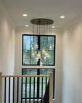 Modern Floating Raindrop Chandelier for Living Room/Staircase/Foyer-Momo Lighting