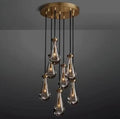 Modern Floating Raindrop Chandelier for Living Room/Staircase/Foyer-Momo Lighting
