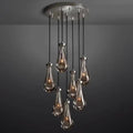 Modern Floating Raindrop Chandelier for Living Room/Staircase/Foyer-Momo Lighting