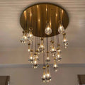 Modern Floating Raindrop Chandelier for Living Room/Staircase/Foyer-Momo Lighting
