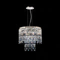 Modern Light Luxury Trendy Layers Crystal Pendant Chandelier for Living Room/Bedroom-Momo Lighting