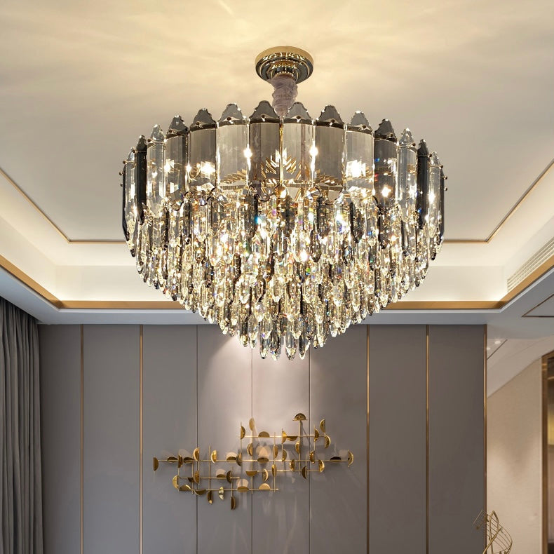 Modern Luxury K9 Crystal Chandelier Ceiling Fixtures Light For Living And for Kitchen Island Dining Rooms-Momo Lighting