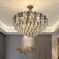 Modern Luxury K9 Crystal Chandelier Ceiling Fixtures Light For Living And for Kitchen Island Dining Rooms-Momo Lighting