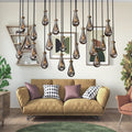 Modern Raindrop Chandelier Rectangle-Momo Lighting