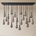 Modern Raindrop Chandelier Rectangle-Momo Lighting