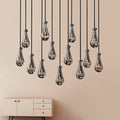 Modern Raindrop Chandelier Rectangle-Momo Lighting