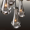 Modern Raindrop Chandelier Rectangle-Momo Lighting