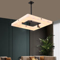 Modern Square Alabaster Chandelier-Momo Lighting