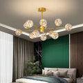 Modern Starlight Chandelier for Living Room Magic Beans Ceiling Light Molecular Dining Room Lamp-Momo Lighting
