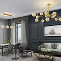 Modern Starlight Chandelier for Living Room Magic Beans Ceiling Light Molecular Dining Room Lamp-Momo Lighting