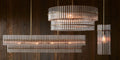 Molly Crystal Linear Chandelier-Momo Lighting