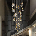 Molly Faceted Crystal Prisms Chandelier-Momo Lighting