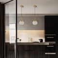 Momo Lighting Modern Alabaster Pendant Light For Kitchen