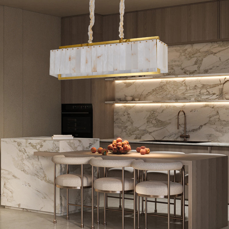 Momo Lighting Modern Glass Pendant Light For Living Room