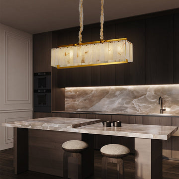 Momo Lighting Modern Glass Pendant Light For Living Room