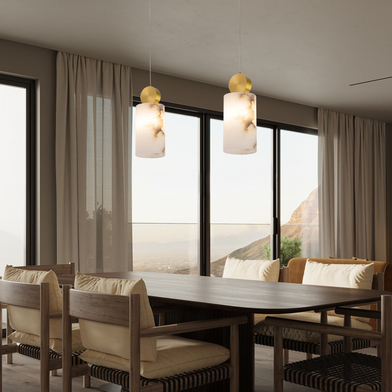 Momo Lighting Modern Round Glass Pendants For Dinning Room