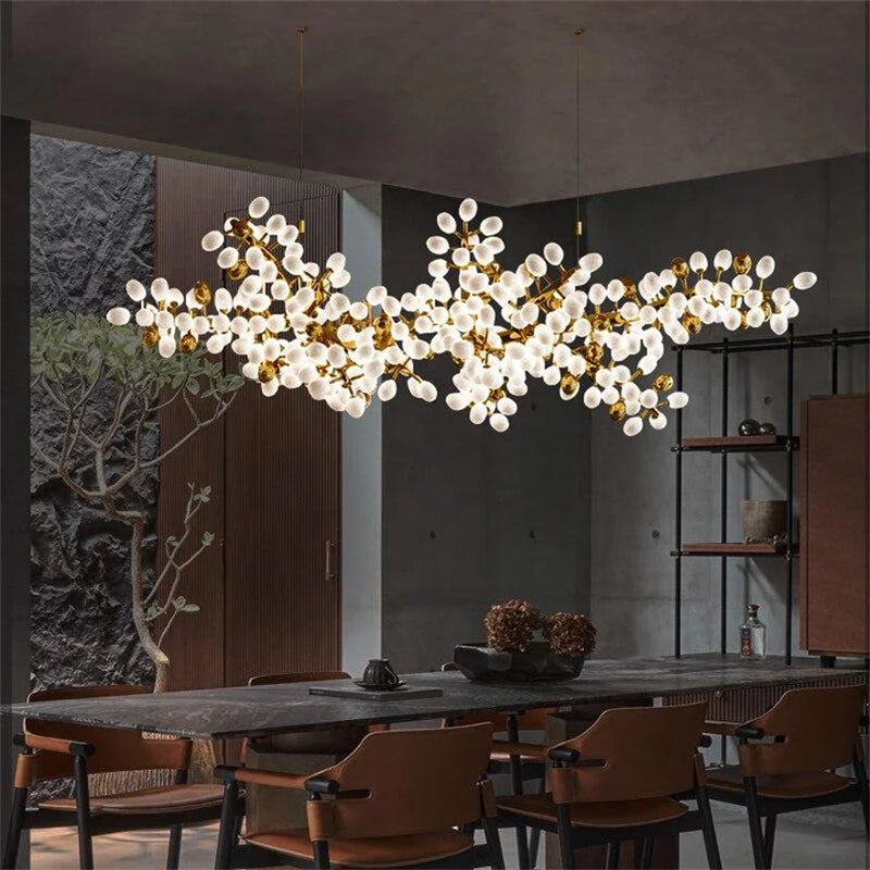 Momo Niall Grape Shape Linear Chandelier-Momo Lighting