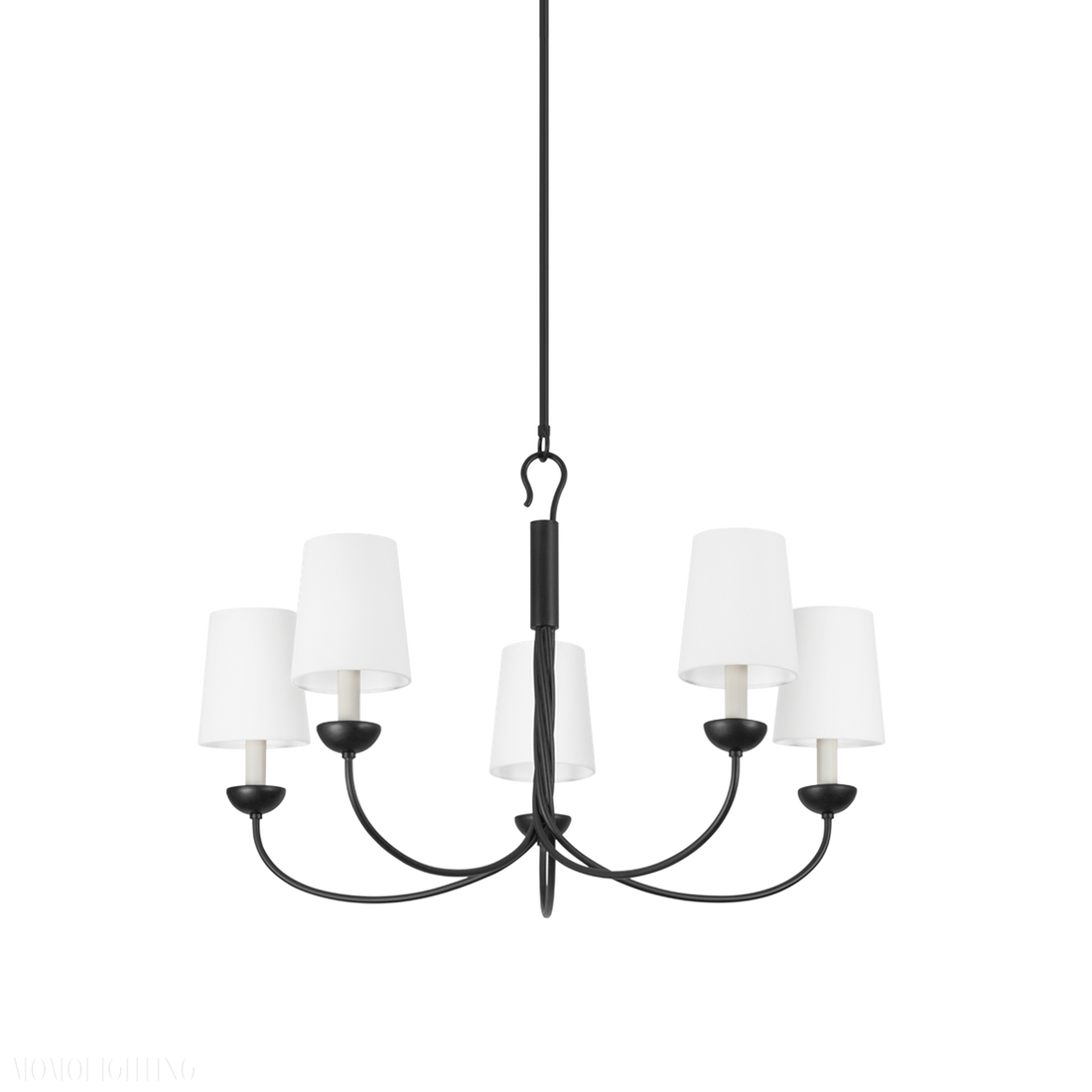Montpelier Clear Functional Design Chandelier-Momo Lighting