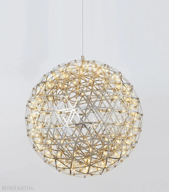 NYRA Firework Round Chandelier-Momo Lighting