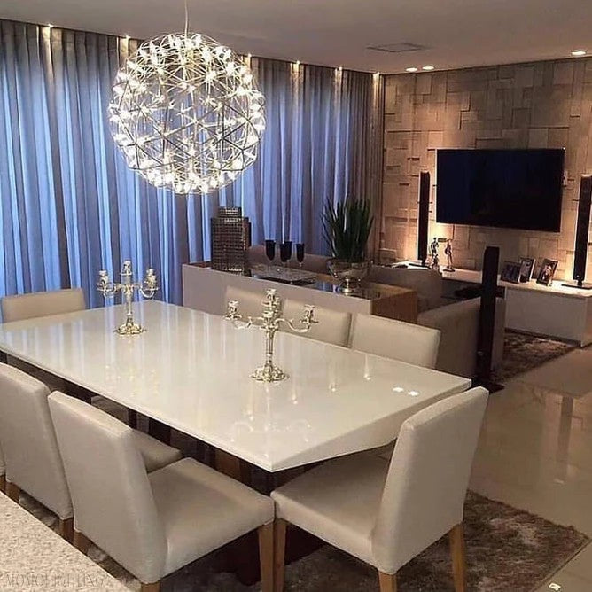 NYRA Firework Round Chandelier-Momo Lighting