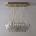 Natural Alabaster Modern Chandelier-Momo Lighting