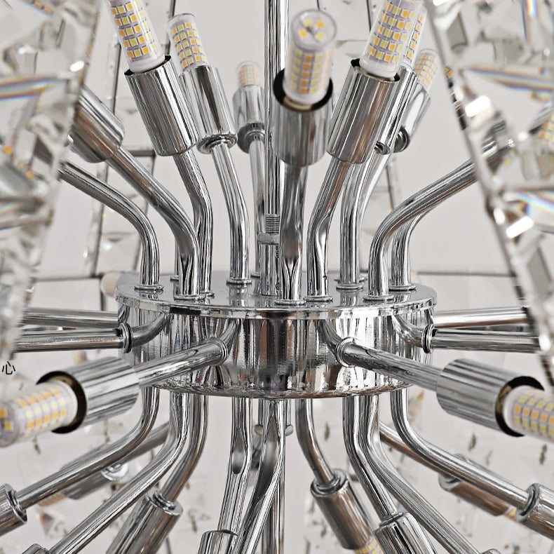 New Extra Large Luxury and Elegant Crystal Chandelier for Living Room/Staircase/Foyer/Villa/Duplex Hall-Momo Lighting