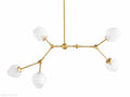 Noella Brass Chandelier 52''-Momo Lighting