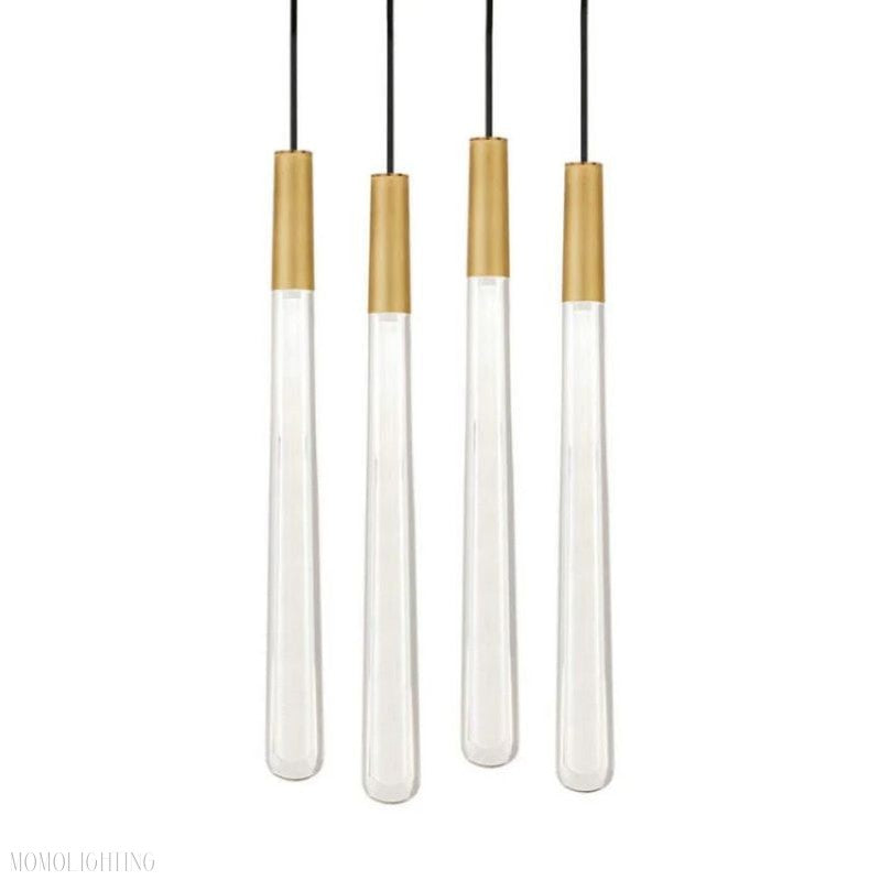 Noland Round Crystal Chandelier-Momo Lighting