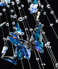 Northern European Style K9 Crystal Floating Butterfly Chandelier for High-ceiling-Momo Lighting